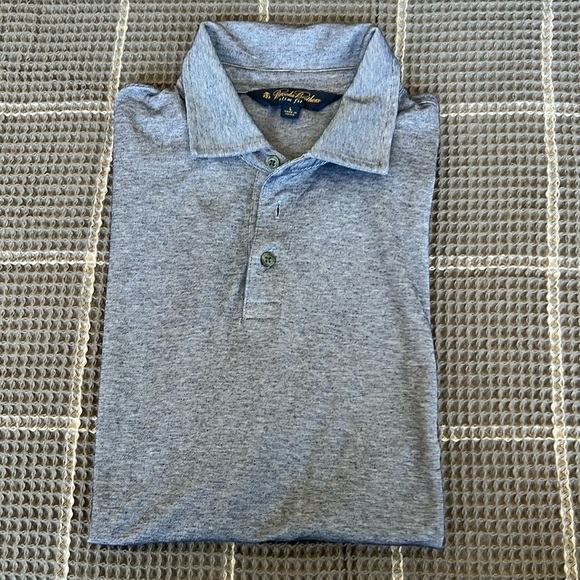 Brooks Brothers slim fit size large shirt navy blue - Picture 2 of 7